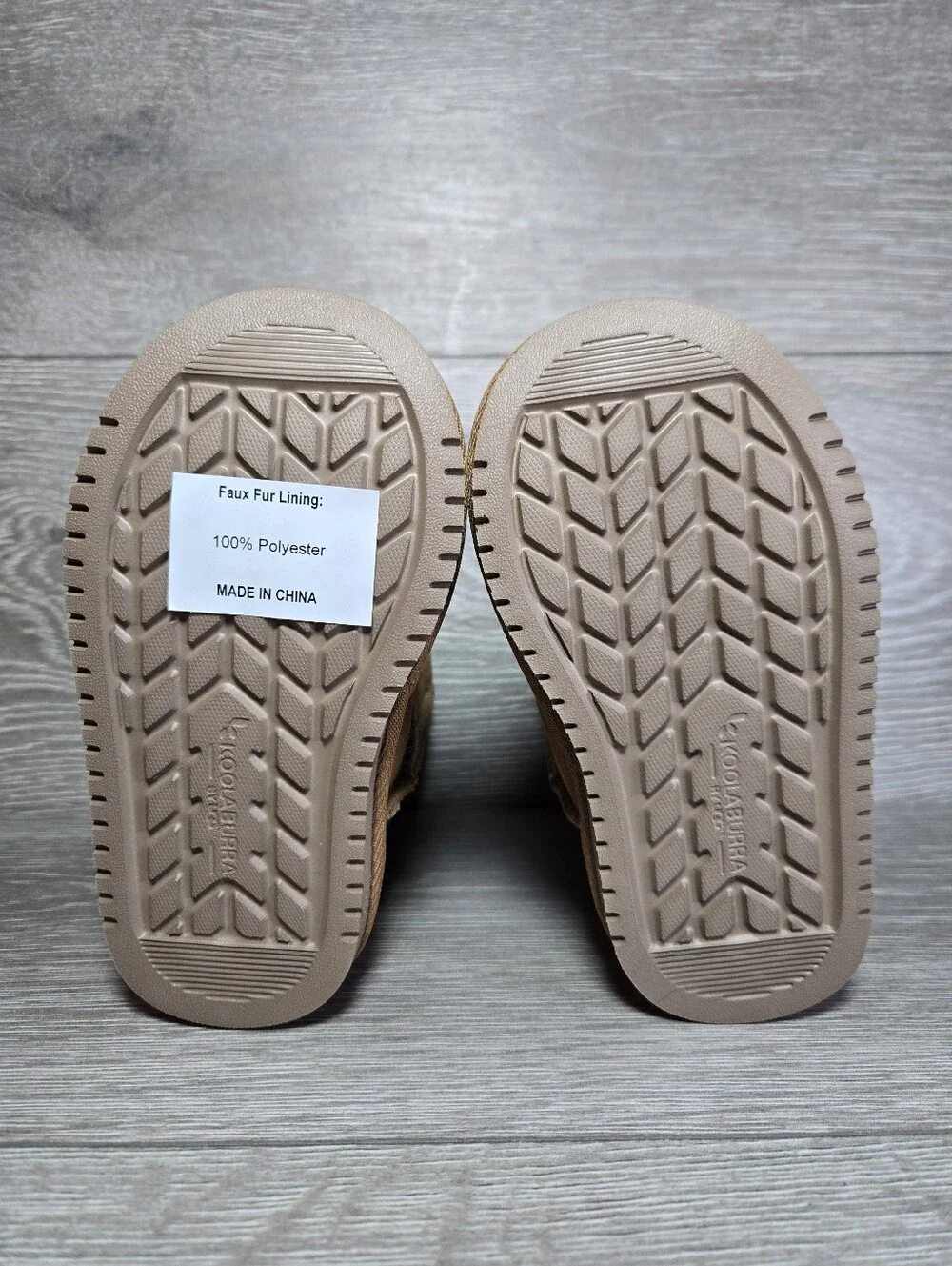 UGG Toddler Boots Koolaburra Koola Short Stars Chestnut Kids Size 7 New In Box